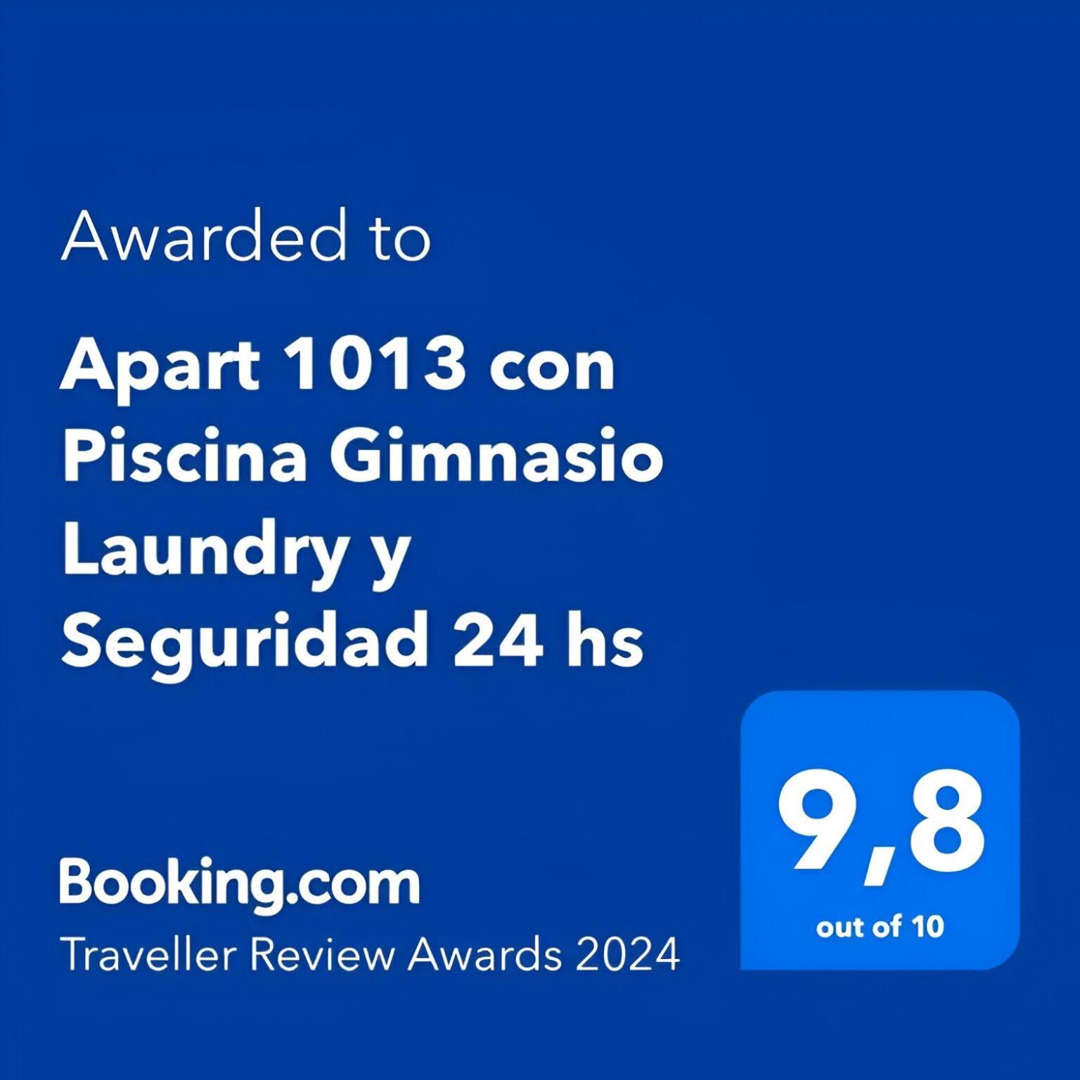 Apart 1013 Con Piscina Gimnasio Laundry Y Seguridad 24 Hs Buenos Aires Exterior photo