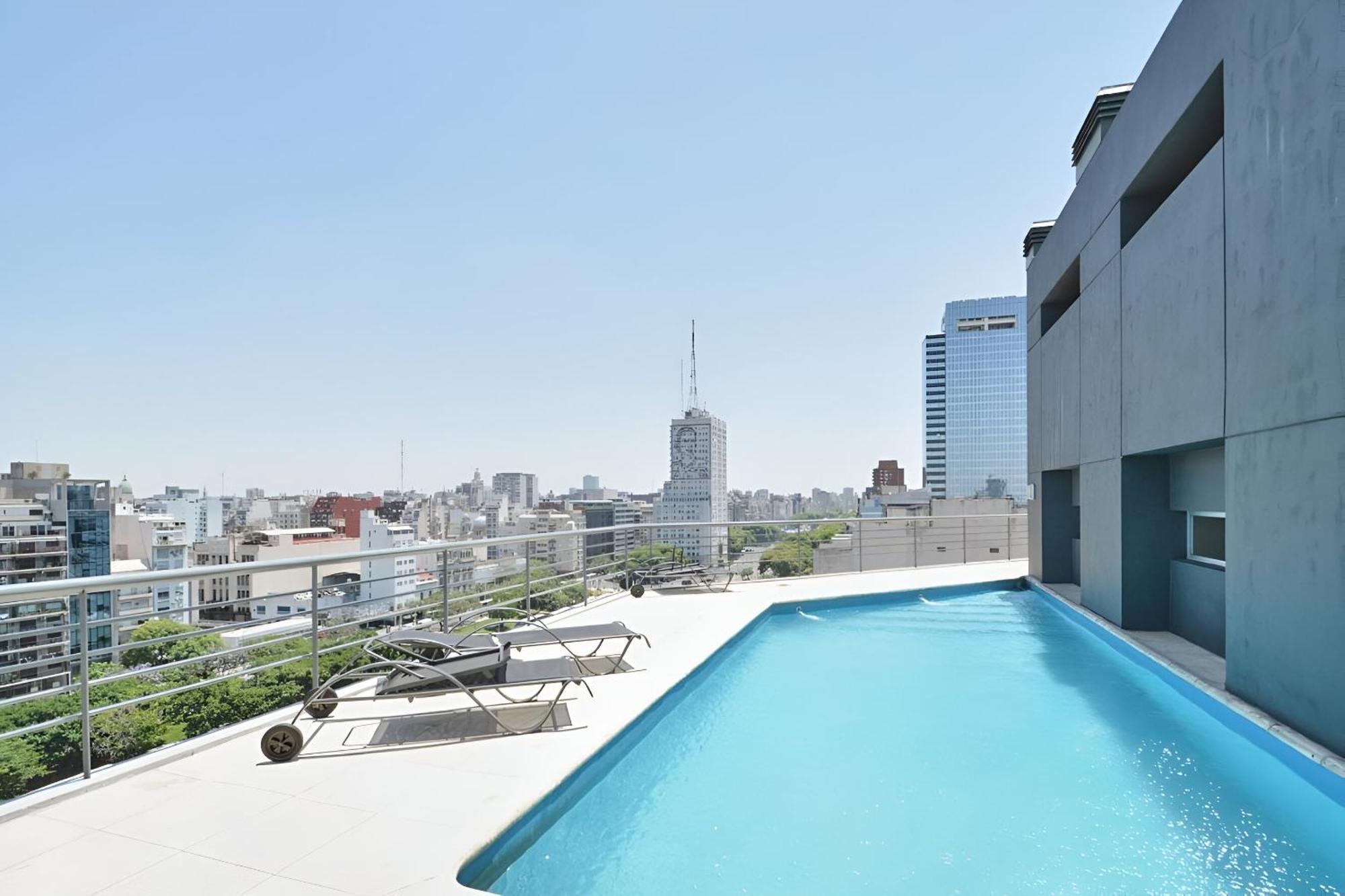 Apart 1013 Con Piscina Gimnasio Laundry Y Seguridad 24 Hs Buenos Aires Exterior photo